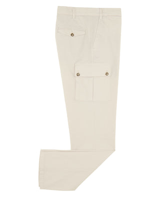 Pantalón cargo crudo algodón stretch by MIRTO