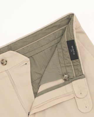 Pantalón chino crudo algodón stretch by MIRTO