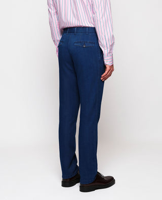 Pantalón hombre chino custom denim espiga by MIRTO