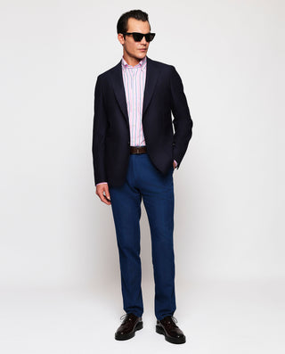 Pantalón hombre chino custom denim espiga by MIRTO