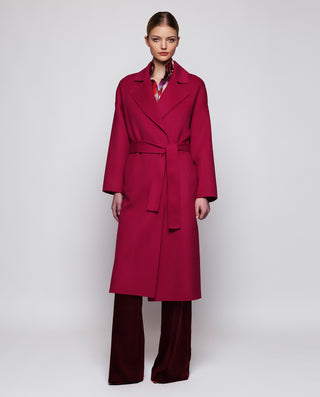 Abrigo doble faz fucsia de lana y cashmere by MIRT | 04041_0050_1