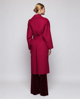 Abrigo doble faz fucsia de lana y cashmere by MIRT | 04041_0050_2