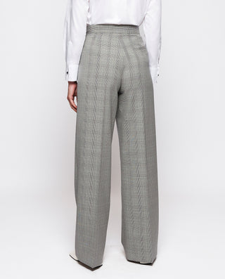 Pantalón cuadros Príncipe de Gales gris by MIRTO