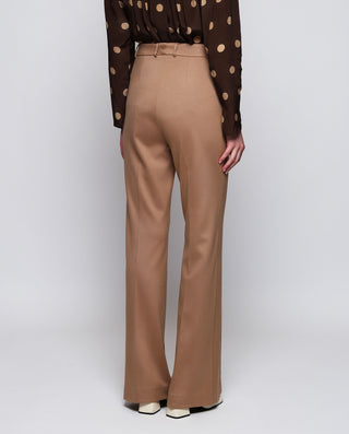 Pantalón camel de punto by MIRTO | 04183_0050_2