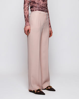 Pantalón de traje rosa fluido by MIRTO | 04214_0050_1