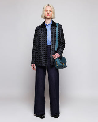 Pantalón ancho denim