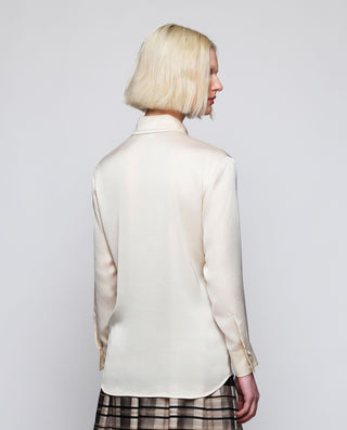 Blusa fluida beige by MIRTO | 04317_0050_2