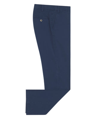 Pantalón regular fit algodón stretch azul