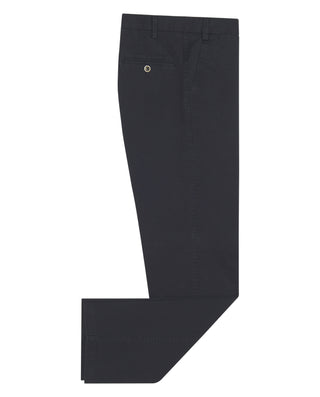 Pantalón regular fit algodón stretch azul marino