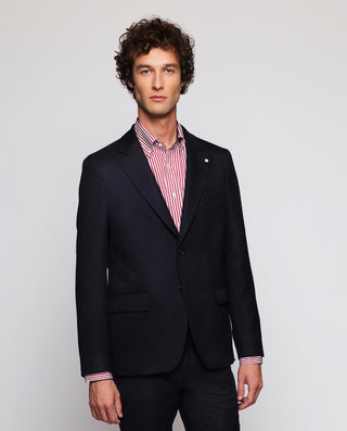 Chaqueta hombre custom fit estructura marino by MI | 04930_0050_1