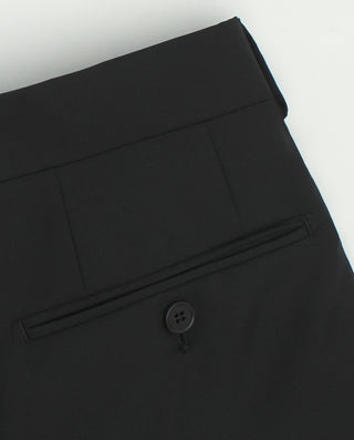 Traje negro de lana alpaca