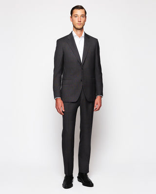 Traje cuadro Príncipe de Gales gris by MIRTO