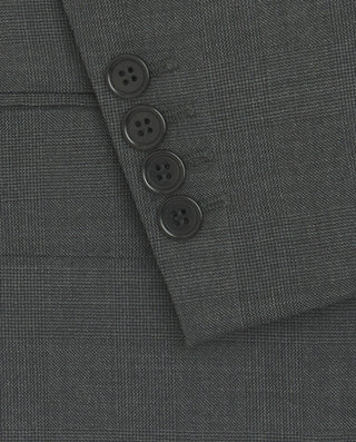 Traje cuadro Príncipe de Gales gris by MIRTO