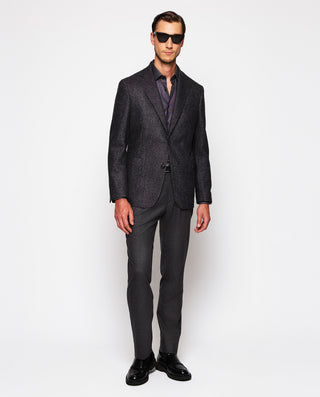 Chaqueta de donegal gris marengo by MIRTO