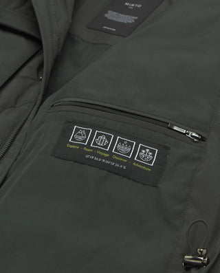 Field jacket acolchada kaki by MIRTO