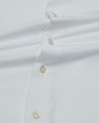 Camisa vestir técnica tailored fit blanca