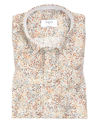 Cotton print casual shirt