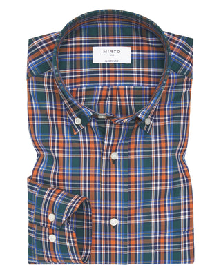 Camisa casual cuadros multicolor de algodón by MIR