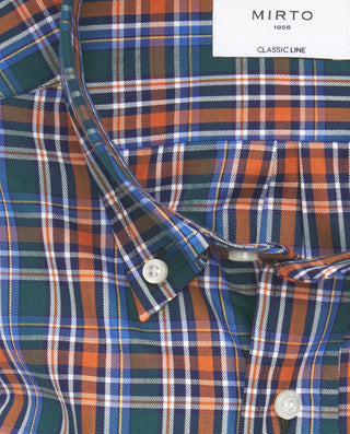 Camisa casual cuadros multicolor de algodón by MIR