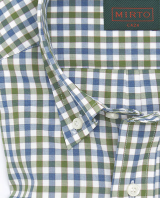 CAMISA CASUAL CUADROS MANGA LARGA by MIRTO