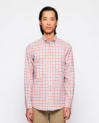 CAMISA CASUAL CUADROS MANGA LARGA by MIRTO