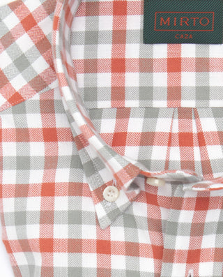 CAMISA CASUAL CUADROS MANGA LARGA by MIRTO
