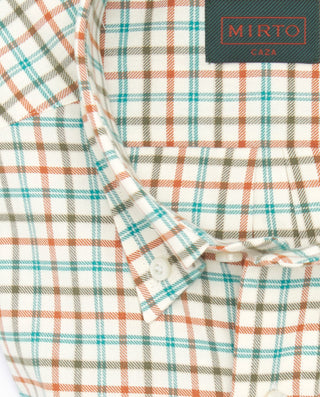 CAMISA CASUAL CUADROS MANGA LARGA by MIRTO