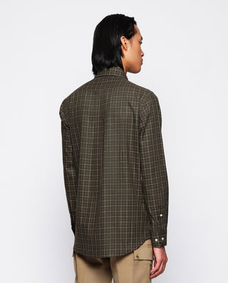 CAMISA CASUAL CUADROS MANGA LARGA by MIRTO