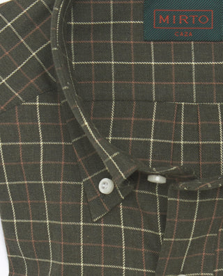 CAMISA CASUAL CUADROS MANGA LARGA by MIRTO