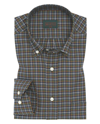CAMISA CASUAL CUADROS MANGA LARGA by MIRTO