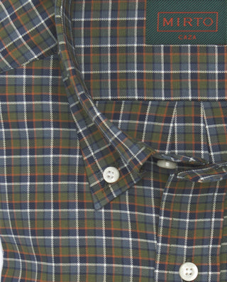 CAMISA CASUAL CUADROS MANGA LARGA by MIRTO