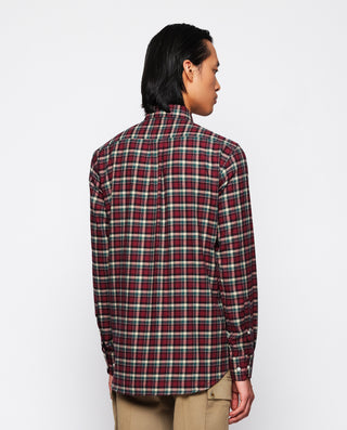 CAMISA CASUAL CUADROS MANGA LARGA de franela by MI