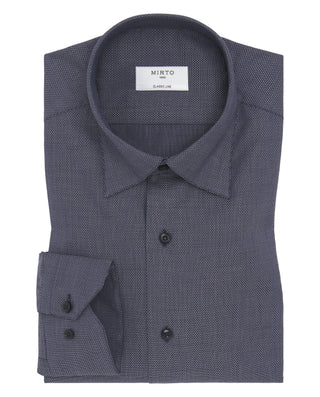 Camisa vestir manga larga micro estructura by MIRT | 07259_0050_1