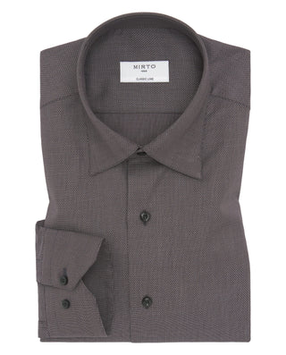 Camisa vestir manga larga micro estructura by MIRT | 07259_0051_1