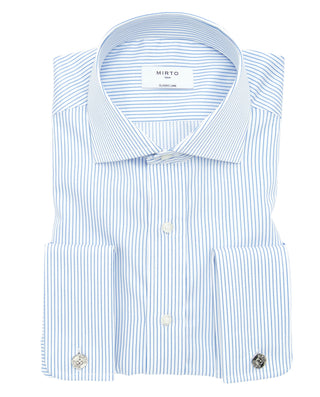 Camisa vestir manga larga rayas estructura by MIRT | 07282_0050_1