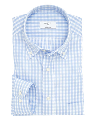 Camisa vestir manga larga cuadro vichy by MIRTO | 07295_0050_1