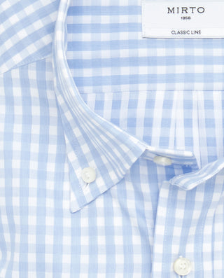 Camisa vestir manga larga cuadro vichy by MIRTO | 07295_0050_2