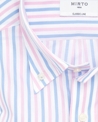 Camisa vestir manga larga rayas satinadas by MIRTO | 07321_0050_5