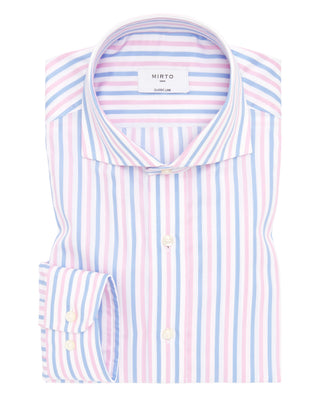 Camisa vestir manga larga rayas satinadas by MIRTO | 07323_0050_1