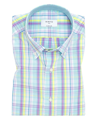 Camisa casual manga corta cuadros TTGG by MIRTO | 07407_0050_1