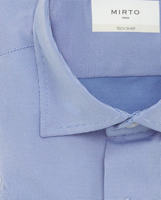 Camisa vestir regular fit "performance" azul by MI | 07517_0050_5