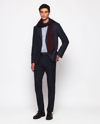 Camisa casual blanca rayas multicolor by MIRTO | 07529_0050_4