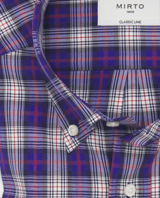 Camisa casual cuadros de algodón estructura e by M | 07620_0050_5