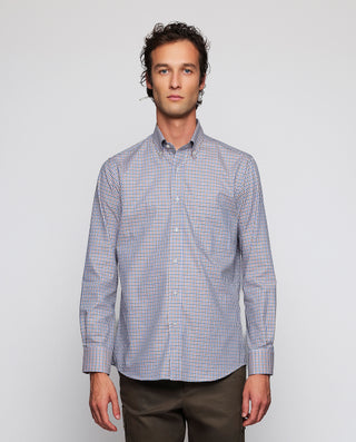 CAMISA CASUAL CUADROS MANGA LARGA by MIRTO | 07701_0050_2