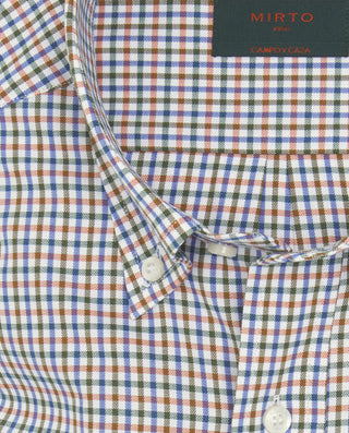 CAMISA CASUAL CUADROS MANGA LARGA by MIRTO | 07701_0050_5