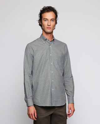 CAMISA CASUAL CUADROS MANGA LARGA by MIRTO | 07702_0050_2