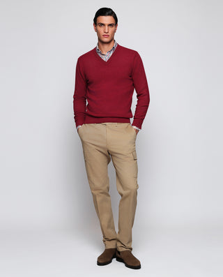 Camisa casual cuadros manga larga oxford by MIRTO | 07703_0050_4