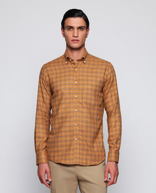 Camisa casual cuadros manga larga by MIRTO | 07705_0050_2