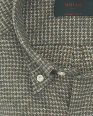 Camisa casual cuadros manga larga by MIRTO | 07706_0050_5