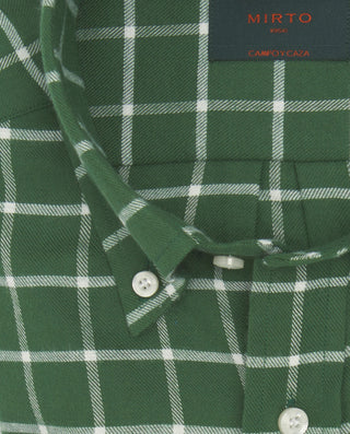 Camisa casual cuadros manga larga by MIRTO | 07707_0050_5